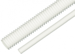 Threaded rod, M4, 1000 mm, polyamide, DIN 975