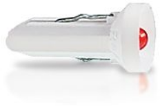 LED lamp, T4.5, 24 V (DC), 24 V (AC), white