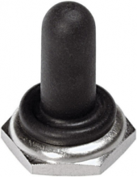 Sealing cap, (W x H) 17 x 22.85 mm, black, for toggle switch, N36116005