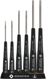 ESD screwdriver, 1.5 mm, 2 mm, 2.5 mm, 3 mm, 3.5 mm, 4 mm, slotted, 4-610