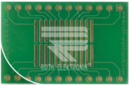 SO24-w multi-adapter board, 1.27 mm pitch, 21 x 32 mm, Roth Elektronik RE932-07ST