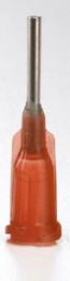 Dispensing Tip, (L) 38.1 mm, amber, Gauge 15, Inside Ø 1.37 mm, 915150-TE