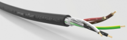Thermoplastic connection line ÖLFLEX POWER MULTI 3 G 6.0 mm², AWG 10, unshielded, black