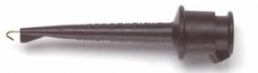 Minigrabber test clip, 60 V, black, 4555-0