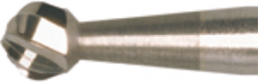 Ball-head milling bit, Ø 2.3 mm, shaft Ø 2.35 mm, ball, hard metal, HM1 104 021