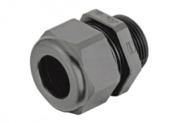 Cable gland, M20, Clamping range 6 to 12 mm, IP68, black, 19000005132