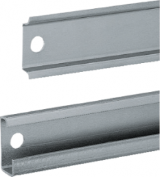 DIN crossbar, 35 x 15 mm, W 1000 mm, steel, galvanized, NSYSDR100A