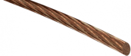 Round rope, unassembled, copper, 259 x 0.07 mm, 1.0 mm², 401010000