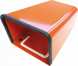 Protective hood, (L x H) 231 x 131 mm, orange, for Foot switch, 248.008.013