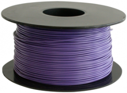 PVC-switching wire, Yv, 0.5 mm², purple, outer Ø 1.4 mm