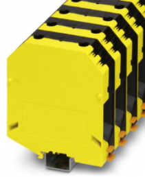 High current terminal, screw connection, 35-150 mm², 1 pole, 309 A, 8 kV, yellow/black, 3247055