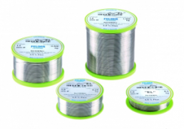 Solder wire, lead-free, Sn99Ag0.3Cu0.7NiGe, Ø 0.75 mm, 100 g