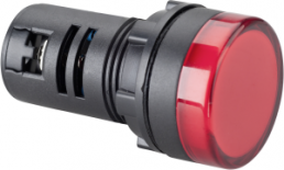 LED signal light, 12 V (AC), 12 V (DC), red, Mounting Ø 22 mm, LED number: 1