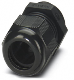 Cable gland, 1/2NPT, 27 mm, Clamping range 10 to 14 mm, IP68, black, 1411157
