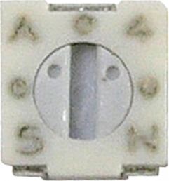 Cermet trimmer potentiometer, 5 kΩ, 0.125 W, SMD, on top, 3313J-1-502E