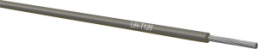 TPE-E-switching strand, halogen free, LiH-T120, 0.25 mm², AWG 24, gray, outer Ø 1.1 mm