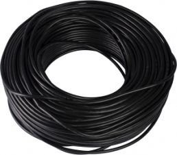 PVC/NBR connection line OsiSense XZ 4 x 0.5 mm², black