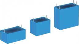 MKP film capacitor, 1 µF, ±10 %, 1 kV (DC), PP, 28 mm, B32656S0105K418