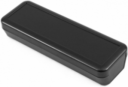 ABS handheld enclosure, (L x W x H) 150 x 50 x 30 mm, black (RAL 9005), IP54, 1552D5BK