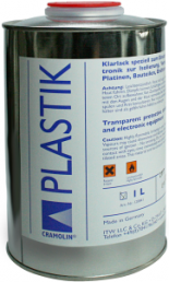 Plastik, can with 1.0 liter