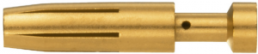 Receptacle, 1.5 mm², AWG 16, crimp connection, gold-plated, 1651490000