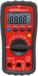 TRMS digital multimeter MM 5-2, 10 A(DC), 10 A(AC), 600 VDC, 600 VAC, 0.01 nF to 1 mF, CAT III 600 V