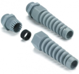 Cable gland with bend protection, PG9, 19 mm, Clamping range 4 to 8 mm, IP68, 1720480000