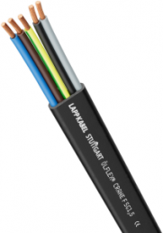 Rubber Flat cable ÖLFLEX CRANE F 12 G 2.5 mm², unshielded, black