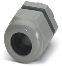 Cable gland, 1/2NPT, 27 mm, Clamping range 10 to 14 mm, IP68, silver gray, 1411153