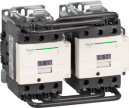Reversing contactor, 3 pole, 95 A, 400 V, 3 Form A (N/O), coil 24 VAC, screw connection, LC2D95B7