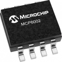 Dual Low Power Operational Amplifier, SOIC-8, MCP6002-I/SN
