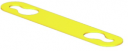 Polyethylene cable maker, inscribable, (W x H) 23 x 4.8 mm, max. bundle Ø 3.5 mm, yellow, 2006270000