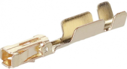 Receptacle, 0.03-0.09 mm², AWG 32-28, crimp connection, gold-plated, 167021-2