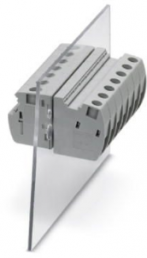 Feed through terminal, 1 pole, 0.5-16 mm², clamping points: 2, gray, screw connection, 57 A