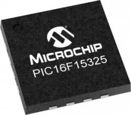 PIC microcontroller, 8 bit, 32 MHz, UQFN-16, PIC16F15325T-I/JQ