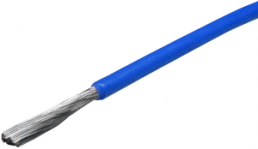 FEP-Stranded wire, high flexible, 2.5 mm², AWG 14, blue, outer Ø 3.2 mm