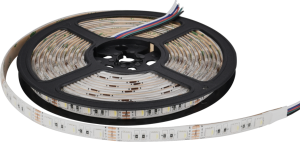 LED stripe RGB + coolwhite, 5m, IP54, 60LED/m, 24V