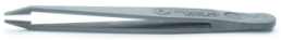 ESD plastic tweezers, uninsulated, antimagnetic, Carbon fiber, 115 mm, 709.CF