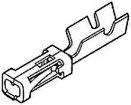 Receptacle, 0.03-0.09 mm², AWG 32-28, crimp connection, tin-plated, 167024-3