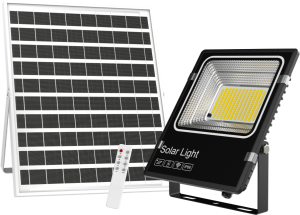 Solar floodlight, 6 W PV, 700 lm, 6500K, IP66