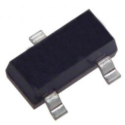 Bipolar junction transistor, PNP, -100 mA, -45 V, SMD, SOT-23, BC857,215