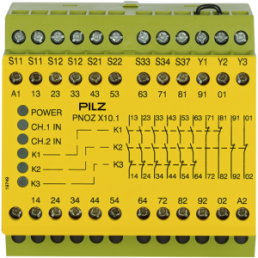 Monitoring relays, safety switching device, 6 Form A (N/O) + 4 Form B (N/C), 8 A, 24 V (DC), 774749