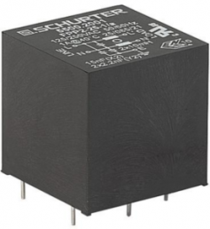 AC filter, 50 to 60 Hz, 6 A, 250 VAC, 40 mH, PCB connection, 5500.2000