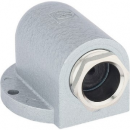 Angled gland, M20, 20 mm, IP55, silver, 52108000