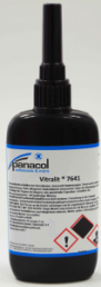 Cyanoacrylate adhesive 100 g bottle, Panacol VITRALIT 7641 100 G
