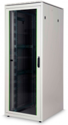 47 HE network cabinet, (H x W x D) 2244 x 800 x 1000 mm, IP20, sheet steel, light gray, DN-19 47U-8/10-1