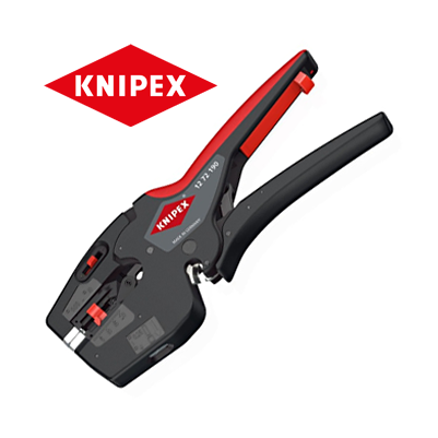 All-in-One Power for Electricians: The KNIPEX Multi-Tool. Precision, comfort, and durability combined – for perfect results in crimping, stripping, and cutting!