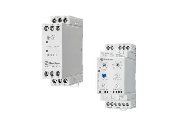 Finder Monitoring relays & current monitors