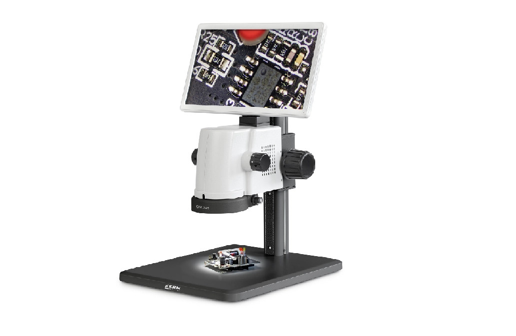 Video microscopes for quality inspection from Kern