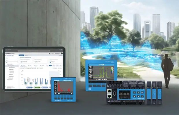 Mit Janitza werden Energieflüsse transparent